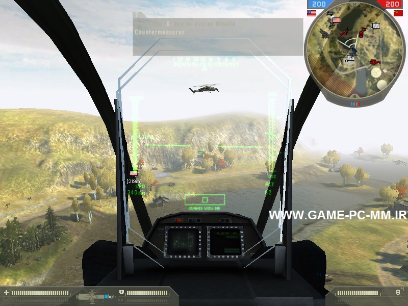 دانلود چیت نشون دادن دشمن توی مپ برای بازی Battlefield 2